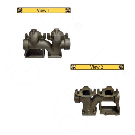 Aic Replacement Parts Manifold-Exhaust Fits Caterpillar Models 1344200